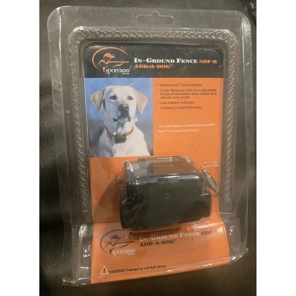 Sport Dog SDF-R  in Ground Fence Add A Dog Collar Receiver SportDog Sealed Old